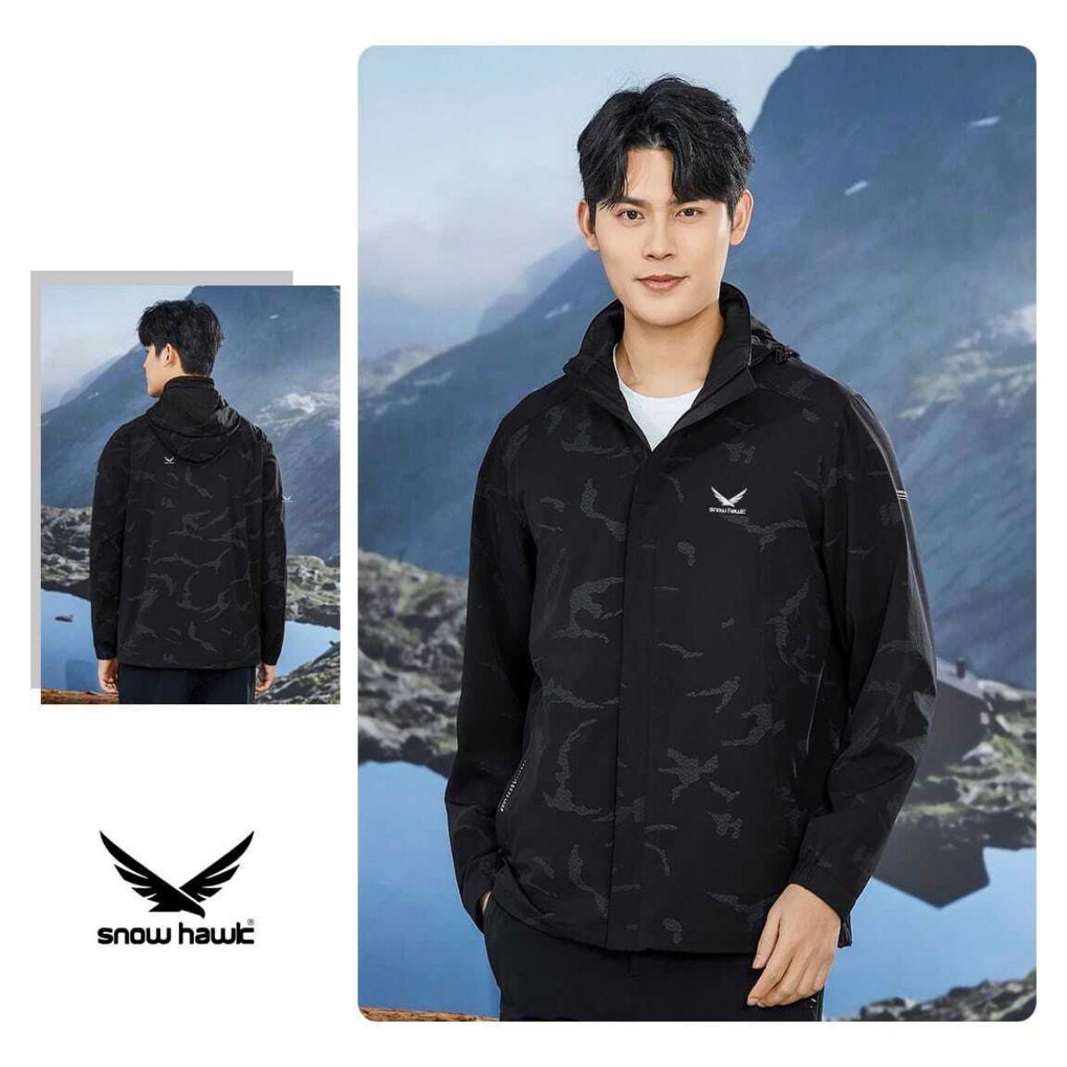 کاپشن مردانه 79869 مشکی - men’s warm and lightweight jacket code 79869